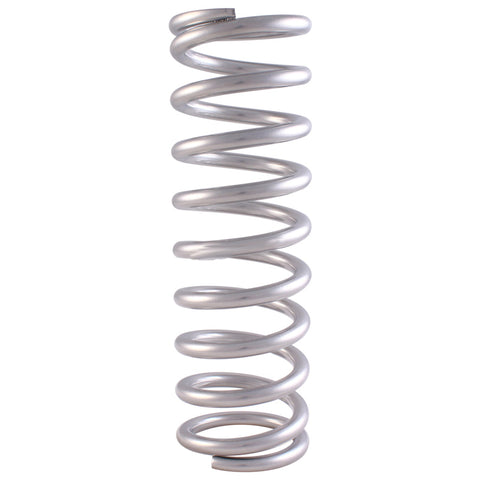 QA1 1-7/8in ID Spring - 8in Length x 160lbs/in - Silver Powder Coated - 8S160
