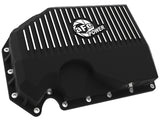 aFe 05-19 VW 1.8L/2.0L w/o Oil Sensor Engine Oil Pan Black POWER Street Series w/ Machined Fins - 46-71240B