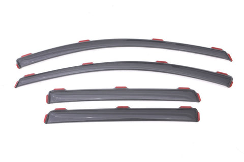 Lund 13-17 Ford Escape Ventvisor Elite Window Deflectors - Smoke (4 Pc.) - 184383