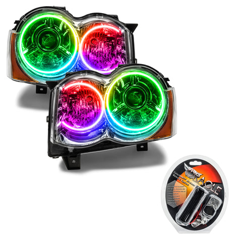 Oracle 08-10 Jeep Grand Cherokee SMD HL - HID - ColorSHIFT - 7139-330