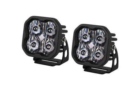 Diode Dynamics SS3 LED Pod Pro - White SAE Driving Standard (Pair) - DD6128P