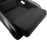 NRG FRP Bucket Seat w/Race Style Bolster/Lumbar - Large - FRP-301