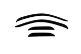 AVS 07-13 Chevy Silverado 1500 Ext. Cab Ventvisor Outside Mount Window Deflectors 4pc - Smoke - 94040