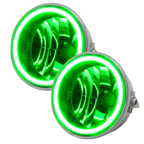 Oracle Lighting 06-10 Ford F-150 Pre-Assembled LED Halo Fog Lights -Green - 7044-004