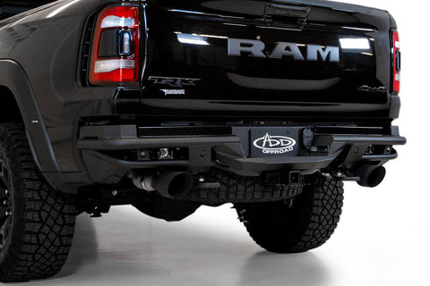 Addictive Desert Designs 2021 Dodge RAM 1500 TRX PRO Bolt-On Rear Bumper w/ Sensors - R628571280103