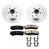 Power Stop 02-07 Buick Rendezvous Rear Z17 Evolution Geomet Coated Brake Kit - CRK5135