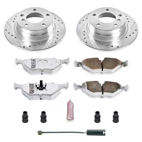 Power Stop 92-98 BMW 318i Rear Z26 Street Warrior Brake Kit - K502-26
