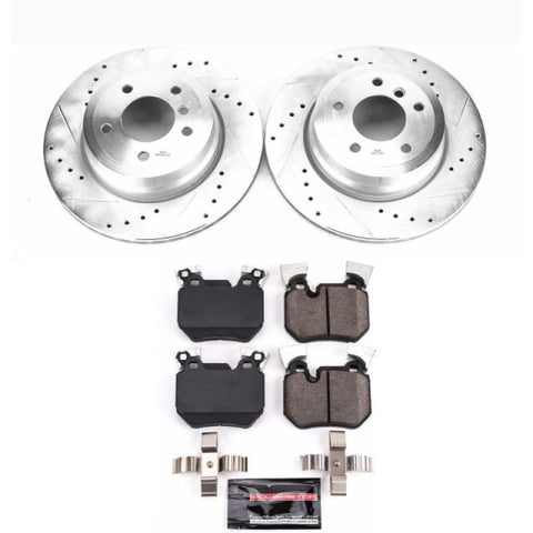 Power Stop 11-13 BMW 135i Rear Z23 Evolution Sport Brake Kit - K6007