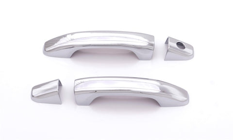 AVS 14-18 Chevy Silverado 1500 Door Handle Covers (2 Door) 4pc Set - Chrome - 685414