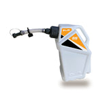 Matrix Concepts M5 0.5 Gallon Utility Can White-Orange - M5-106