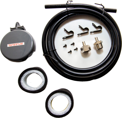 Kleinn 3/8In Snorkel Kit w/ Air Filter/ Spare Elements/ / Snorkel Tubing - 6811
