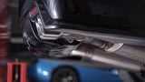 Stainless Works 2016-18 Cadillac CTS-V Sedan Axle Back System Dual-Mode Turbo Mufflers 4in Tips - CTSV16MKS-PC