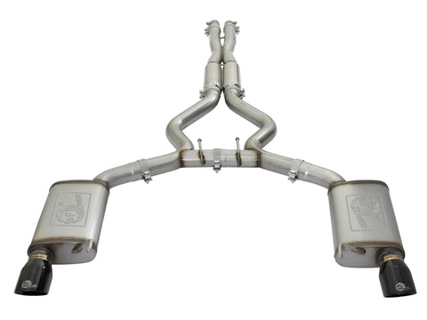 aFe 11-21 Dodge Durango V6-3.6L / V8-5.7L MACH Force-Xp 304 SS Cat-Back Exhaust System w/ Black Tip - 49-32086-B