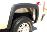 Lund 07-13 Chevy Silverado 1500 SX-Sport Textured Elite Series Fender Flares - Black (2 Pc.) - SX106TB