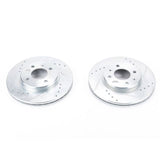 Power Stop 12-17 Hyundai Accent Front Evolution Drilled & Slotted Rotors - Pair - JBR1566XPR