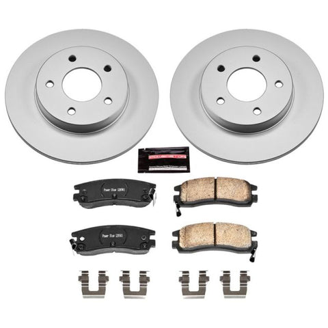 Power Stop 00-05 Buick LeSabre Rear Z17 Evolution Geomet Coated Brake Kit - CRK1526