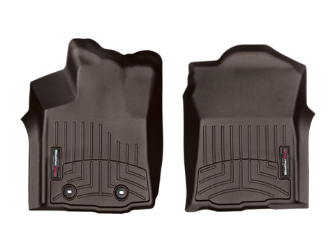 WeatherTech 2016+ Toyota Tacoma Front FloorLiner - Cocoa - 478671