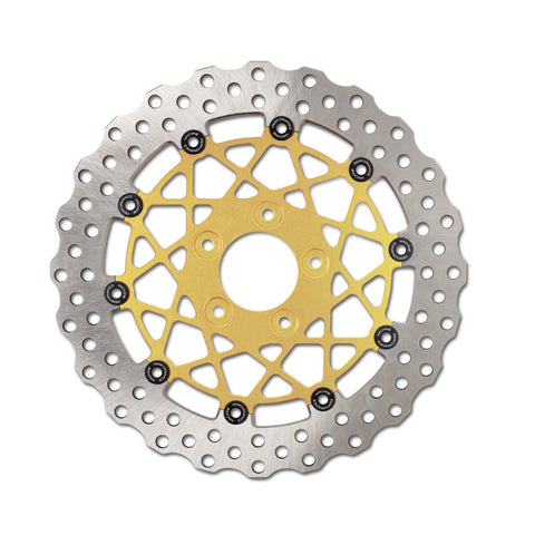 Performance Machine Disc/Carr Speedstar 11.8in x .20 FF No O/S Rr - Gold Ano - 0133-1810S-G