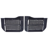 Rampage 2007-2018 Jeep Wrangler(JK) 2-Door Tube Doors With Netting - Black - 7695