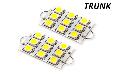 Diode Dynamics 44mm SML9 LED Bulb - Cool - White (Pair) - DD0106P