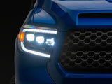 Raxiom 14-21 Toyota Tundra CXR Series LED Headlights- Black Housing- Clear Lens - TU41736