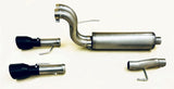 Gibson 2024 Ford F150 5.0L Black Elite Stainless Steel Split Rear Exhaust - 69226B