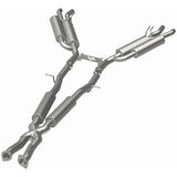 MagnaFlow 2018 Kia Stinger V6 3.3L (Reuse Fascia Tips) Stainless Cat Back Perf Exhaust - 19406