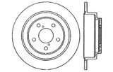 StopTech 02-05 Subaru Impreza WRX Rear Drilled Right Brake Rotor - 128.47011R