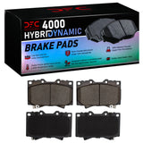 DFC 98-07 Toyota Land Cruiser Front 4000 Hybridynamic Brake Pads - 4000-0772-00