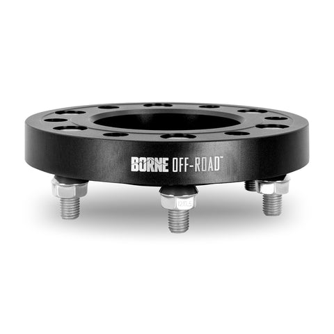 Mishimoto Borne Off-Road Wheel Spacers 5x150 110.1 25 M14 Black - BNWS-010-250BK