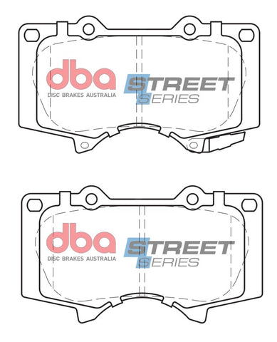 DBA 10-19 Lexus GX460 Street Series Front Brake Pads - DB1482SS