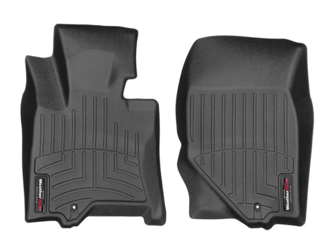 WeatherTech 2016+ Infiniti QX50 AWD and RWD Front FloorLiners - Black - 448681