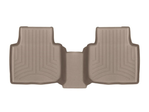 WeatherTech 2018+ Volkswagen Tiguan Rear FloorLiner - Tan (Fits 5 &7 Passenger Models) - 459893