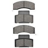 DFC 90-02 GMC Savana 3500 Front 4000 Hybridynamic Brake Pads - 4000-0459-00