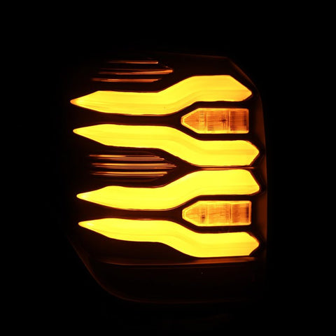 AlphaRex 10-21 Toyota 4Runner LUXX LED Taillights Blk w/Activ Light/Seq Signal - 690040