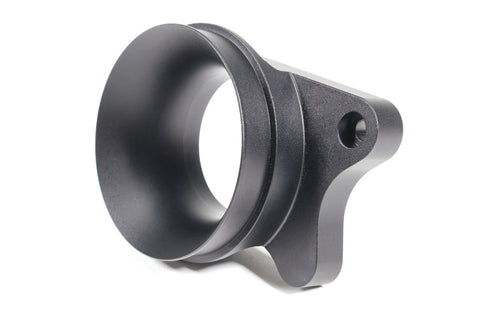 PERRIN 22-26 Subaru WRX / 20-25 LGT & OBXT Turbo Inlet Hose w/Turbo Adapter Flange (Short) - Black - PSP-INT-426BK