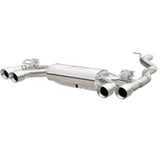 MagnaFlow Sys C/B 2015-2017 Volkswagen Golf R 3in Polished SS Quad Tip Split Rear Exit - 19165