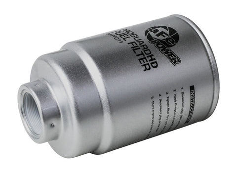 aFe ProGuard D2 Fluid Filters Fuel F/F FUEL GM Diesel Trucks 01-16 V8- 6.2L 6.5L (td) - 44-FF011-MB