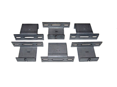 Lund 99-16 Ford F-250 Std. Cab (54in) EZ Running Board Mounting Bracket Kit - Brite - 300010