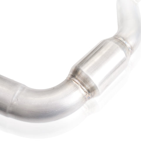 Stainless Works 2019+ Chevrolet Silverado 5.3L Catted Headers 1-7/8in Primaries 3in Leads Y-Pipe - CT19HCATY