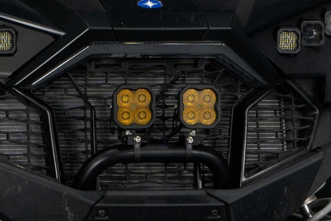 Diode Dynamics SS3 LED Bumper 2 In Roll Bar Kit Max - Yellow Combo (Pair) - DD7715