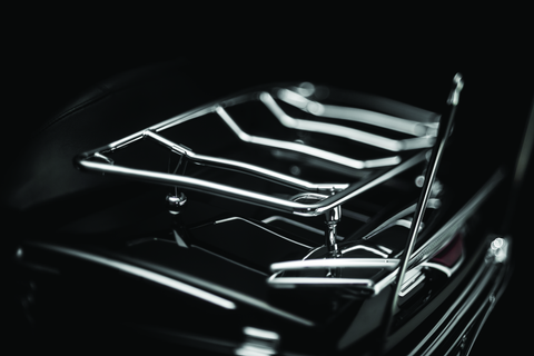 Kuryakyn Multi-Rack Adjustable Trunk Luggage Rack Chrome - 7159