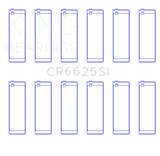 King Chevrolet 262 (Size .026) Connecting Rod Bearings (Set of 6) - CR6625SI.026