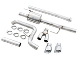 AWE Tuning 0FG 21+ Ford F150 Dual Side Exit Cat-Back Exhaust- 4.5in Chrome Silver Tips - 3015-22067