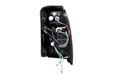 ANZO 2001-2002 Toyota 4 Runner LED Taillights Black - 311099