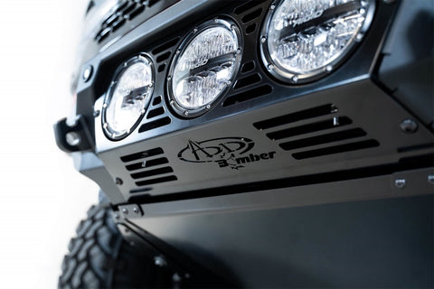 Addictive Desert Designs 21-22 Ford Bronco Bomber Front Bumper (w/ 3 Rigid 360 Mounts) - F230194130103