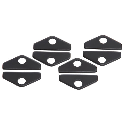 Edelbrock Vc Hold Down Tab Kit Universal Steel Black Set of 8 - 44273