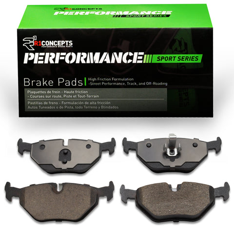R1 91-10 Saab 9-5 Rear Performance Sport Brake Pads - 2115-0692-00