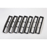 Rugged Ridge Grille Inserts Black 97-06 Jeep Wrangler - 11306.03