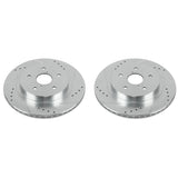 Power Stop 15-18 Subaru Legacy Rear Evolution Drilled & Slotted Rotors - Pair - JBR1718XPR